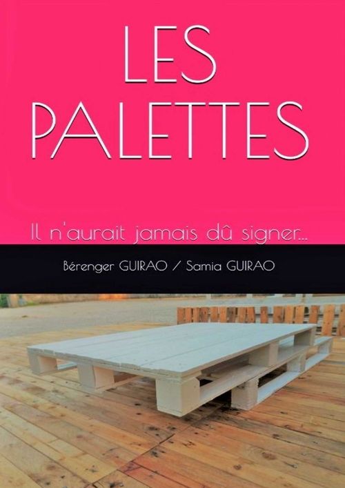 Couverture ebook de LES PALETTES, de Samia Guirao