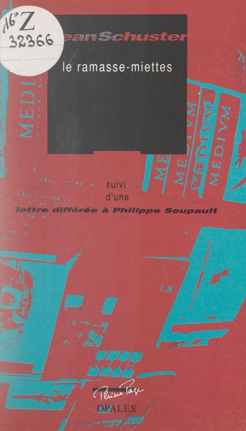 ebook cover of Le ramasse-miettes, by Jean Schuster