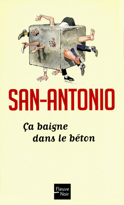 ebook cover of Ca baigne dans le béton, by San-Antonio