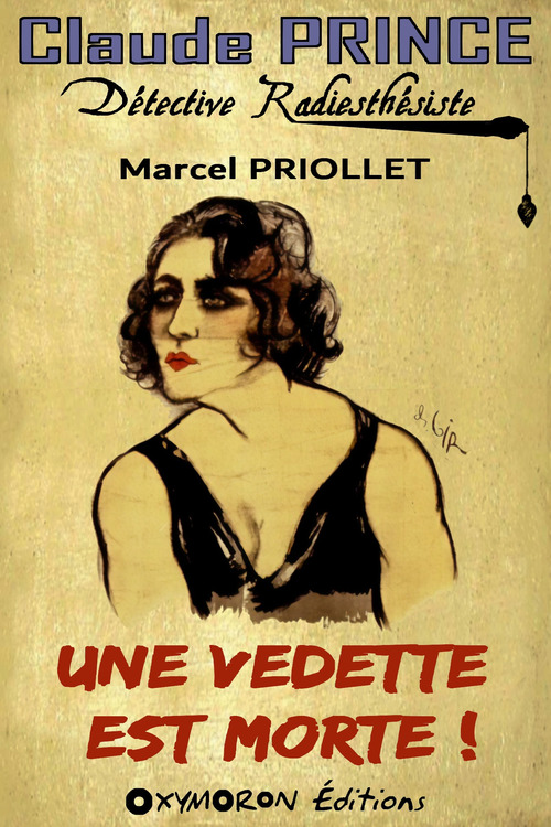 Couverture ebook de Une vedette est morte !, de Marcel Priollet