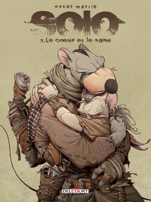 ebook cover of Solo T02 - Le Coeur et le Sang, by Oscar Martin