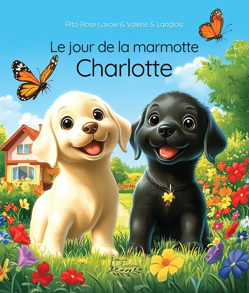 Couverture ebook de Le jour de la marmotte Charlotte, de Valérie Langlois