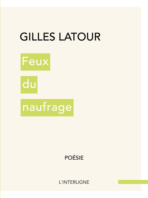 ebook cover of Feux du naufrage, by Gilles Latour