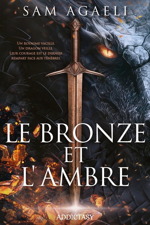 Couverture ebook de Le Bronze et l'Ambre, de Sam Agaeli