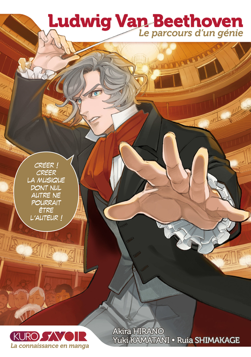 ebook cover of Ludwig van Beethoven, le parcours d'un génie, by Akira Hirano, Yuki Kamatani, Ruia Shimakage