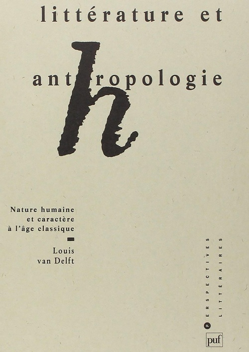ebook cover of Littérature et anthropologie, by Louis Van delft