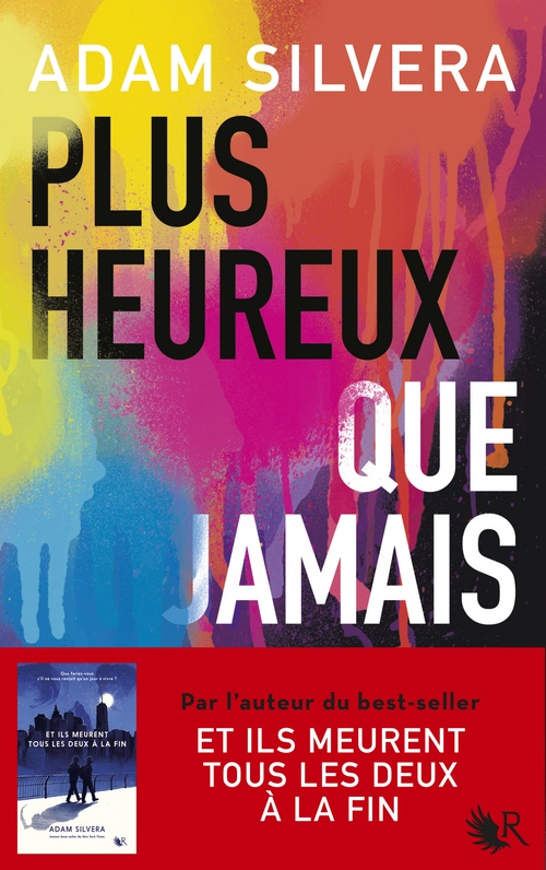 ebook cover of Plus heureux que jamais, by Adam Silvera