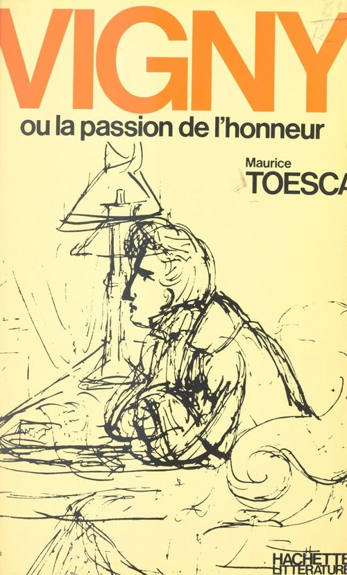 ebook cover of Alfred de Vigny, by Maurice Toesca