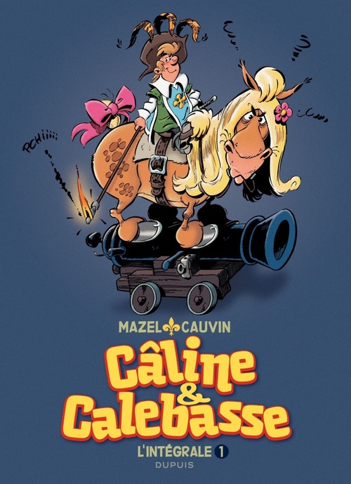 Couverture ebook de Câline et Calebasse - L'intégrale - Tome 1 - 1969 - 1973, de Raoul Cauvin, Mazel