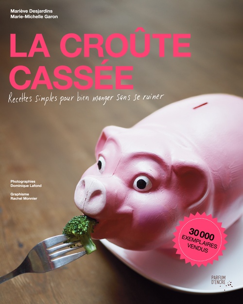 Couverture ebook de La croûte cassée, de Mariève Desjardins