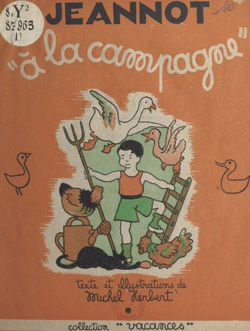 Couverture ebook de Jeannot à la campagne, de Michel Herbert