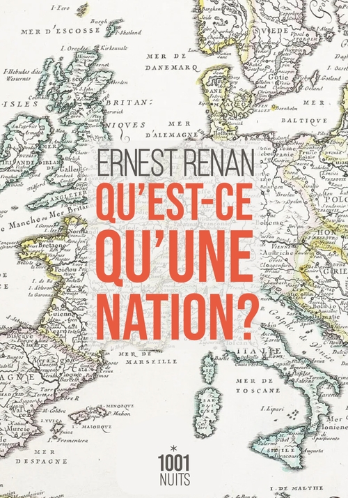 ebook cover of Qu'est-ce qu'une nation ?, by Ernest Renan