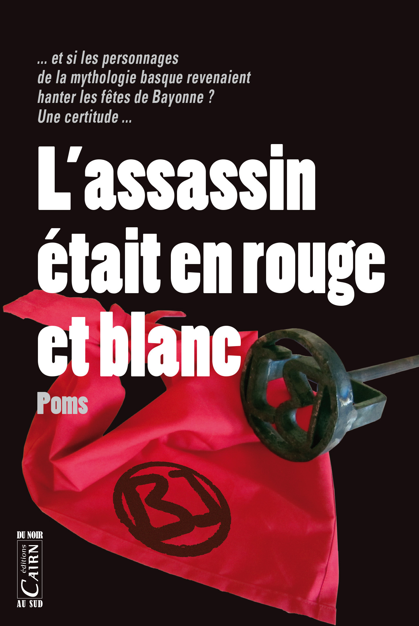 Couverture ebook de L´assassin était en rouge et blanc, de Poms
