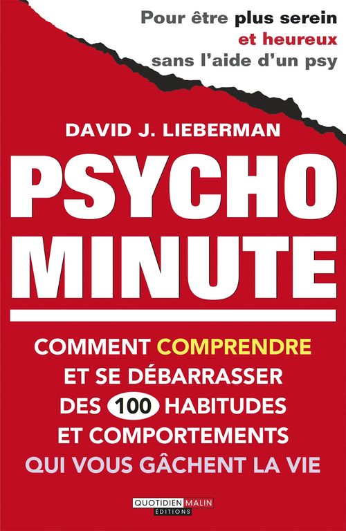 Couverture ebook de Psycho Minute, de David J. Lieberman