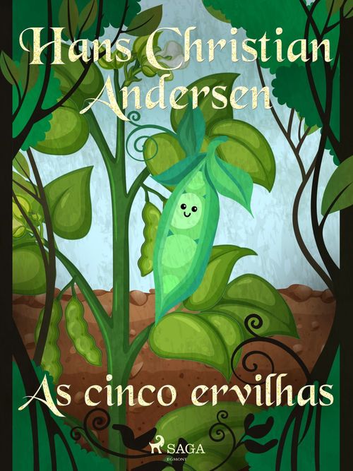 Couverture ebook de As cinco ervilhas, de Hans Christian Andersen