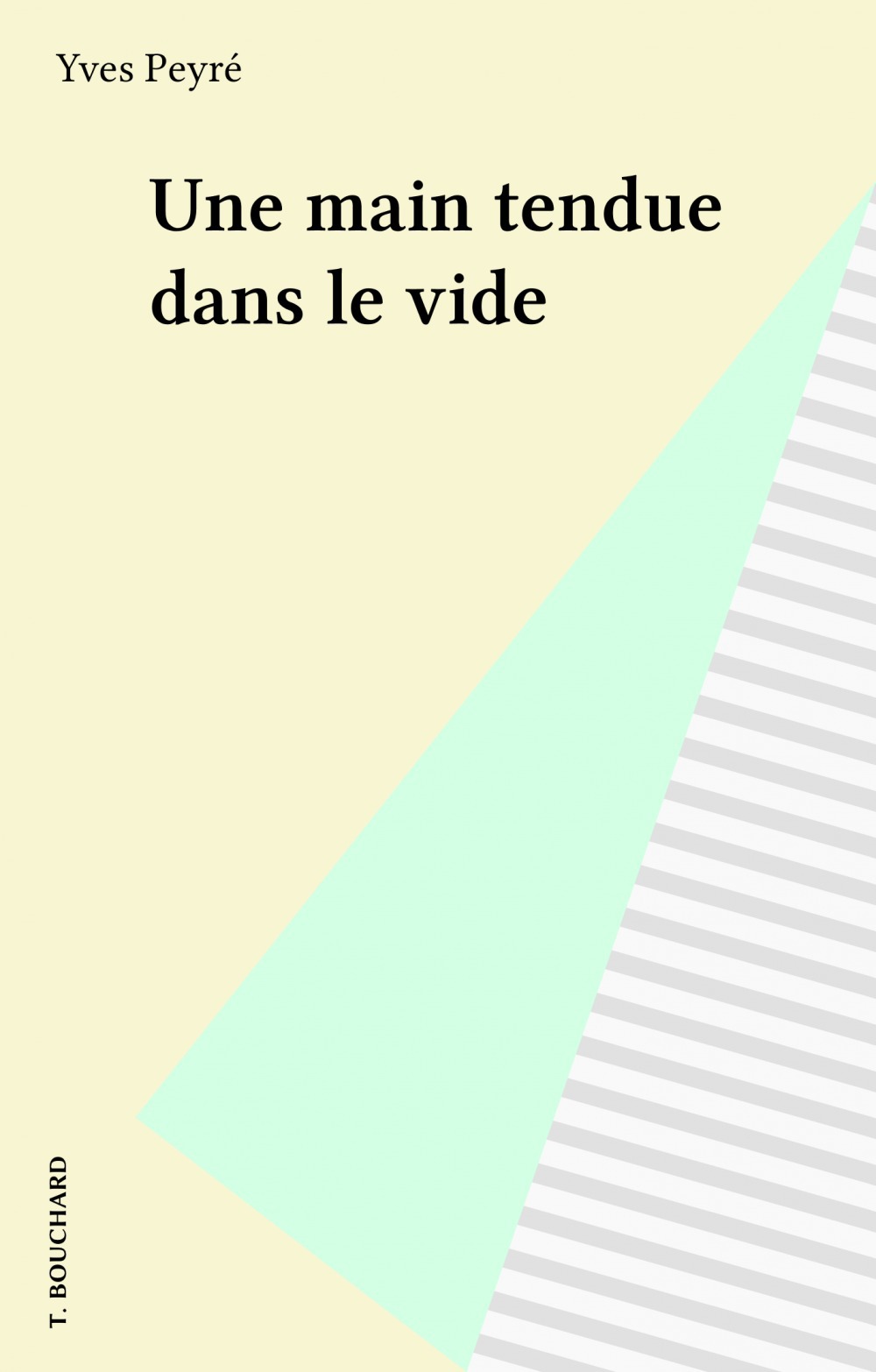 Couverture ebook de Une main tendue dans le vide, de Yves Peyre