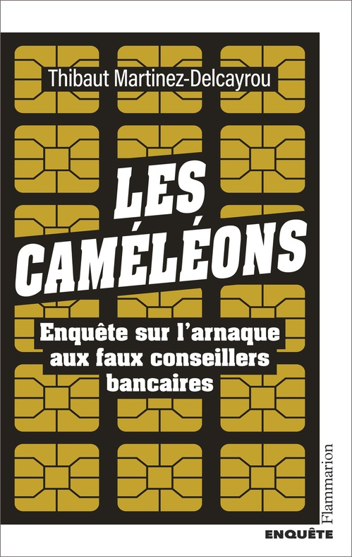 ebook cover of Les Caméléons. Enquête sur l'arnaque aux faux conseillers bancaires, by Thibaut Martinez-Delcayrou