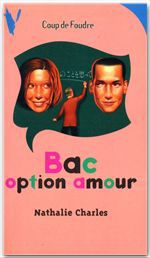 Couverture ebook de Bac option amour, de Nathalie Charles
