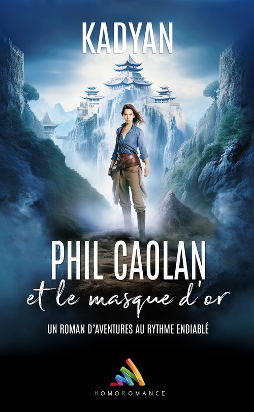 Couverture ebook de Phil Caolan et le masque d´or, de Kadyan