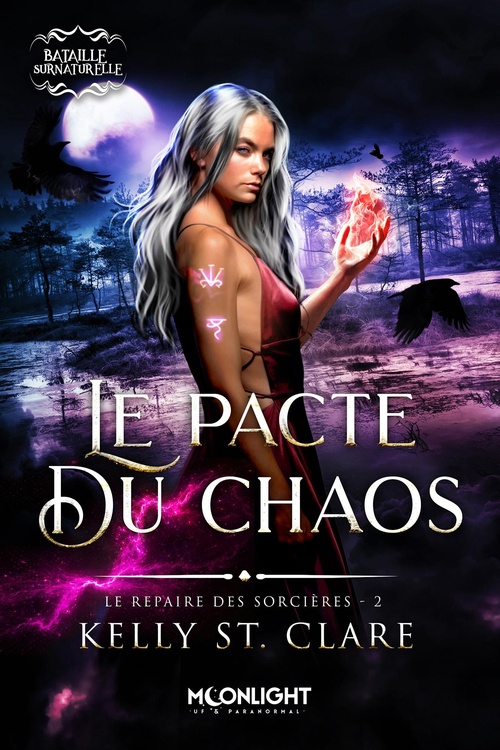 ebook cover of Le pacte du chaos, by Kelly St. Clare