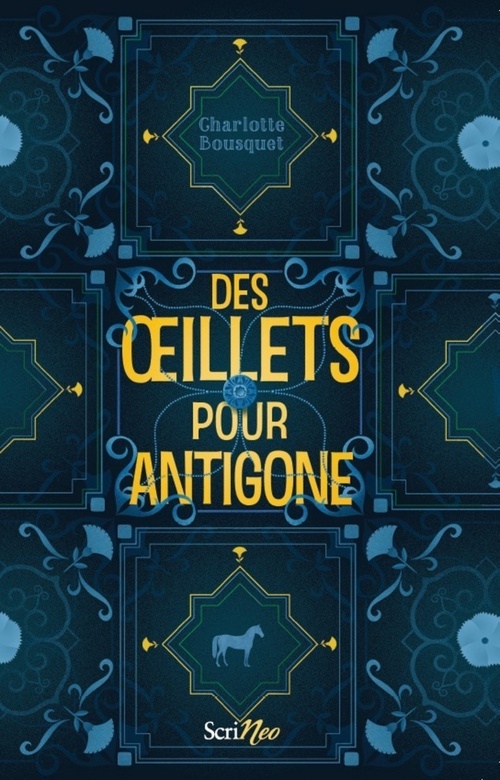 Couverture ebook de Des oeillets pour Antigone, de Charlotte Bousquet