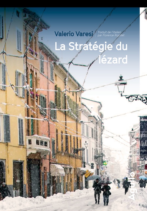 ebook cover of La stratégie du lézard, by Valerio Varesi