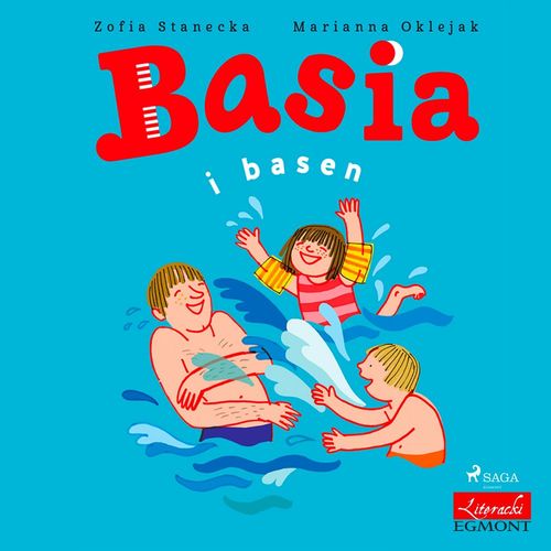 audiobook cover of Basia i basen, by Zofia Stanecka