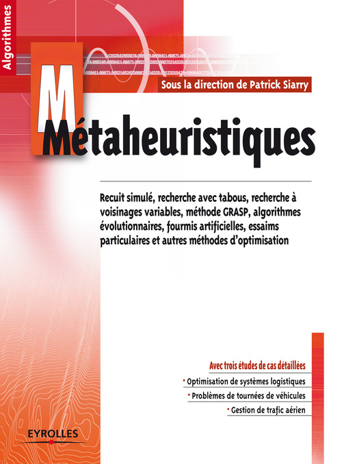 Couverture ebook de Métaheuristiques, de Collectif
