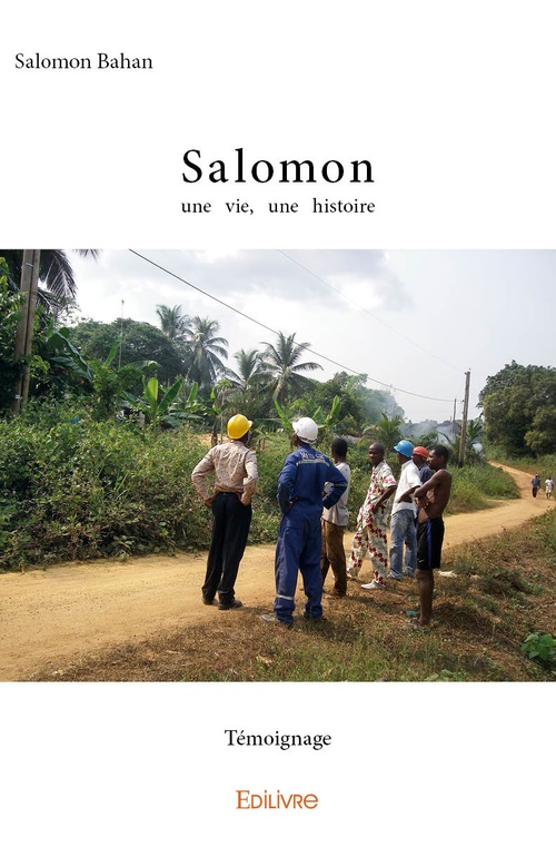 Couverture ebook de Salomon une vie, une histoire, de Salomon Bahan