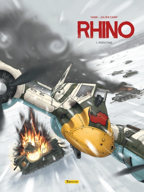 ebook cover of Rhino - Tome 1 - Pervitine, by Yann