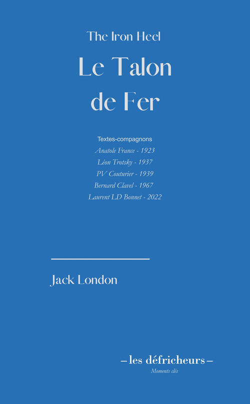 ebook cover of Le Talon de Fer, by Jack London