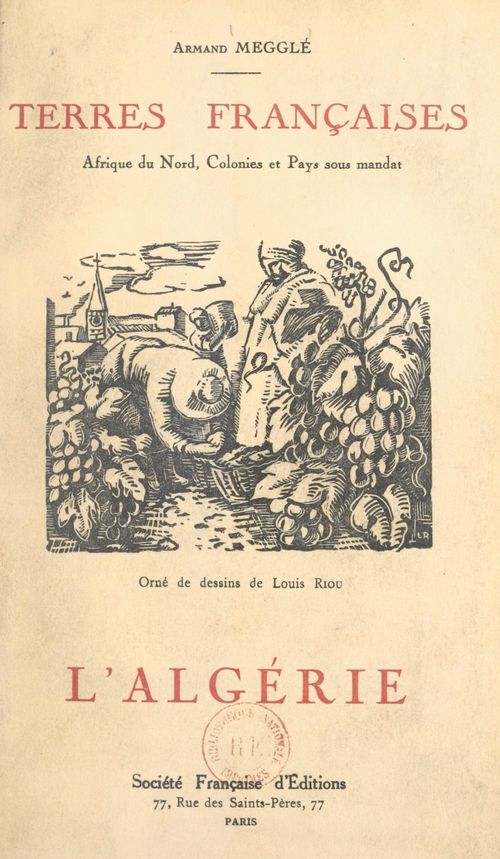 ebook cover of L'Algérie, terre française, by Armand Meggle