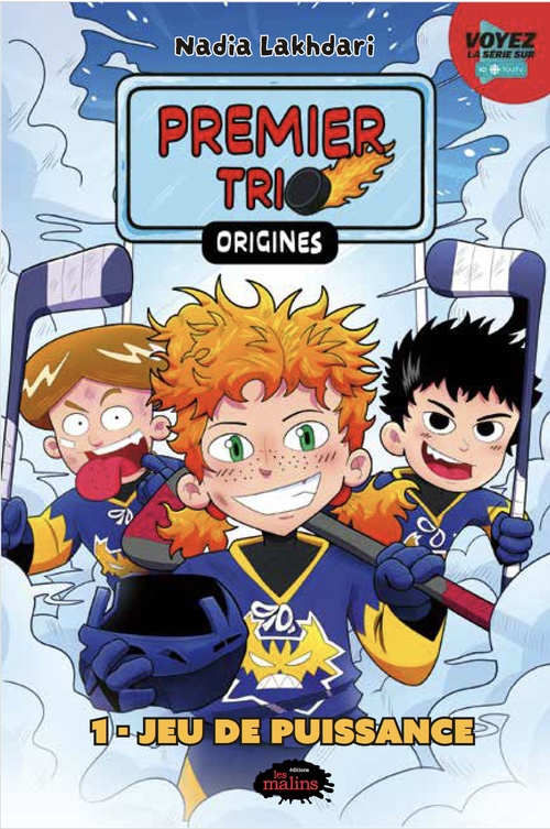ebook cover of Premier trio origines - Jeu de puissance, by Nadia Lakhdari