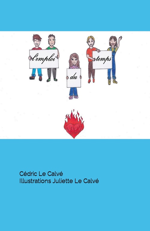 Couverture ebook de L'emploi du temps, de Cedric Le Calve