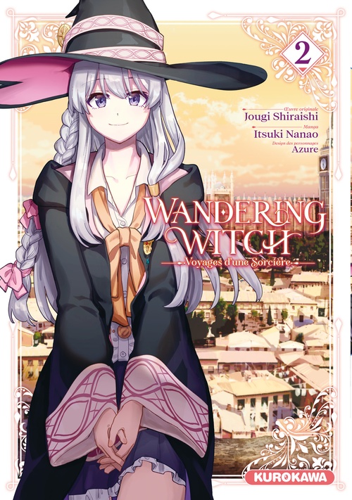 ebook cover of Wandering Witch - Voyages d'une sorcière - Tome 2, by Jougi Shiraishi, Itsuki Nanao