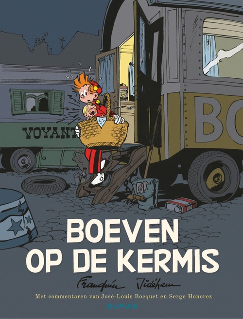 Couverture ebook de Boeven op de kermis, de Franquin