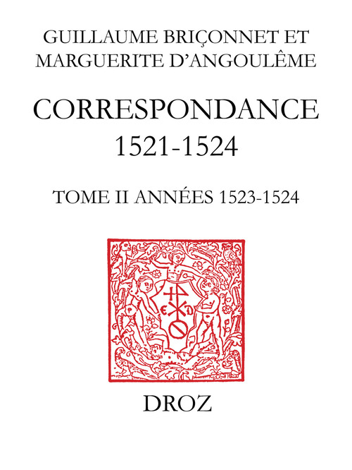 ebook cover of Correspondance, by Bri Onnet Guillaume