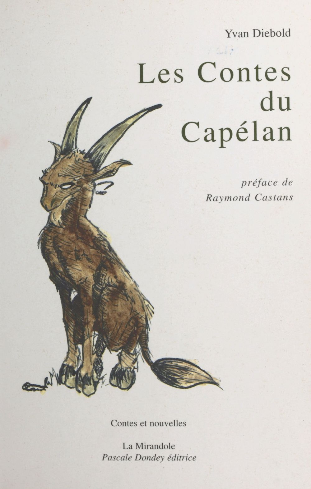 Couverture ebook de Les Contes du Capélan, de Collectif