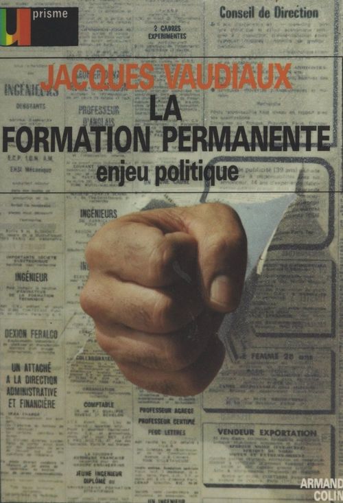 ebook cover of La formation permanente, enjeu politique, by Jacques Vaudiaux