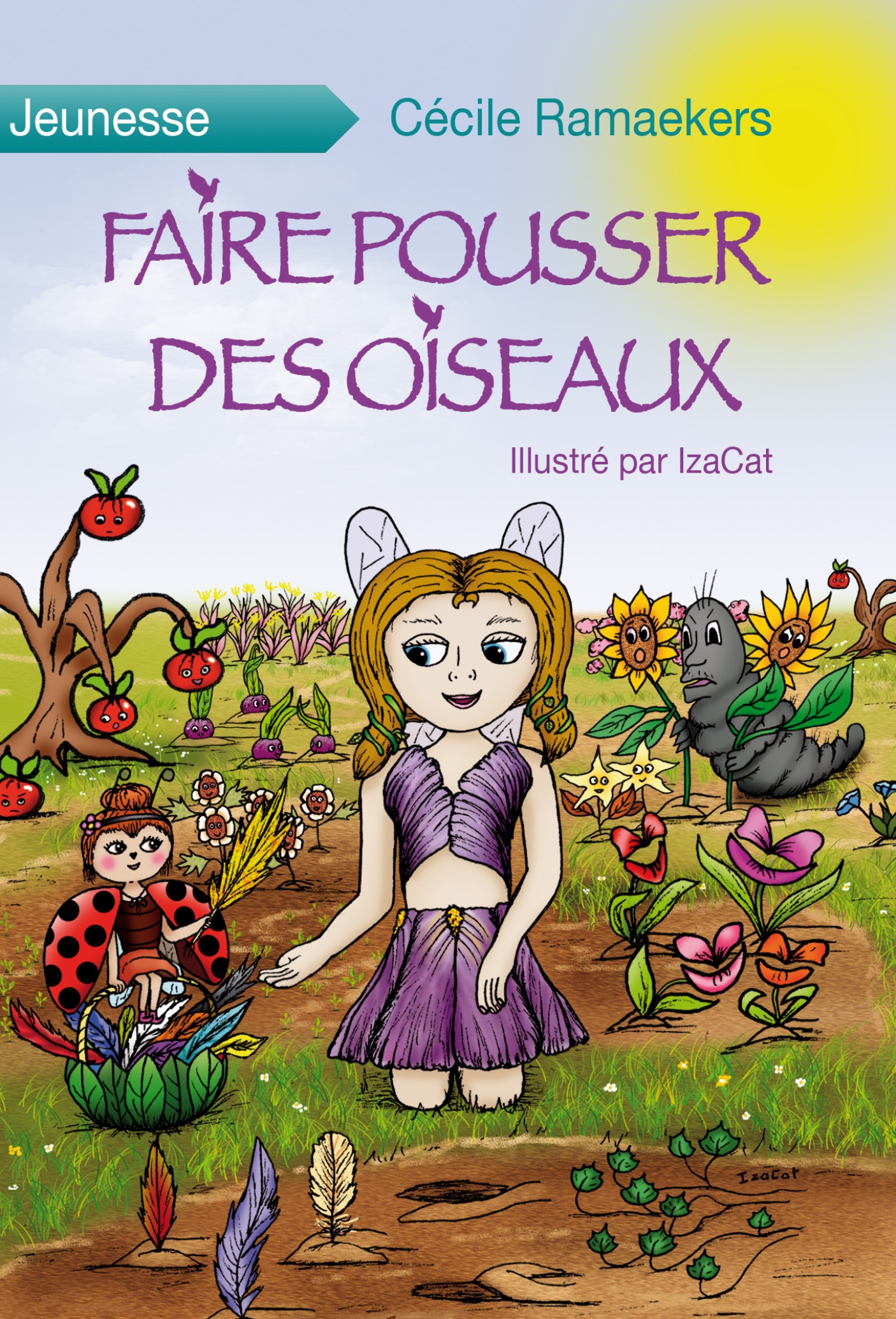 ebook cover of Faire pousser des oiseaux, by Cecile Ramaekers