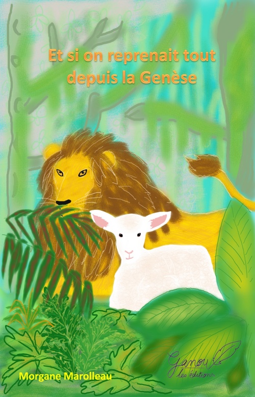 Couverture ebook de Et si on reprenait tout depuis la Genèse !, de Morgane Marolleau