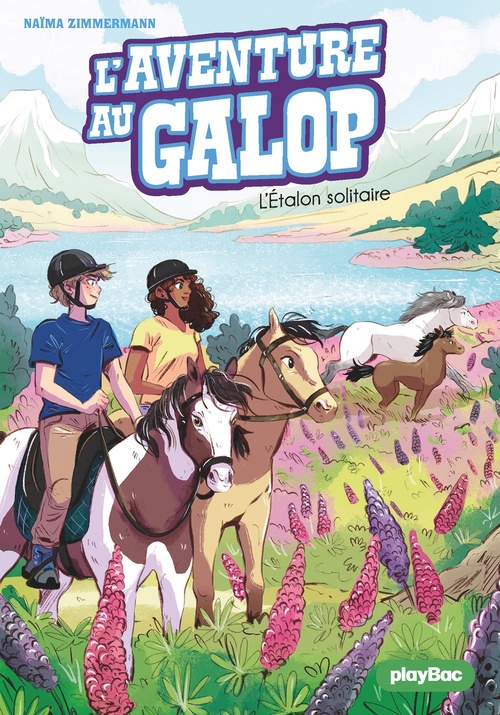 ebook cover of L'Aventure au Galop - L'étalon solitaire - Tome 3, by N. m. Zimmermann, Ariane Delrieu