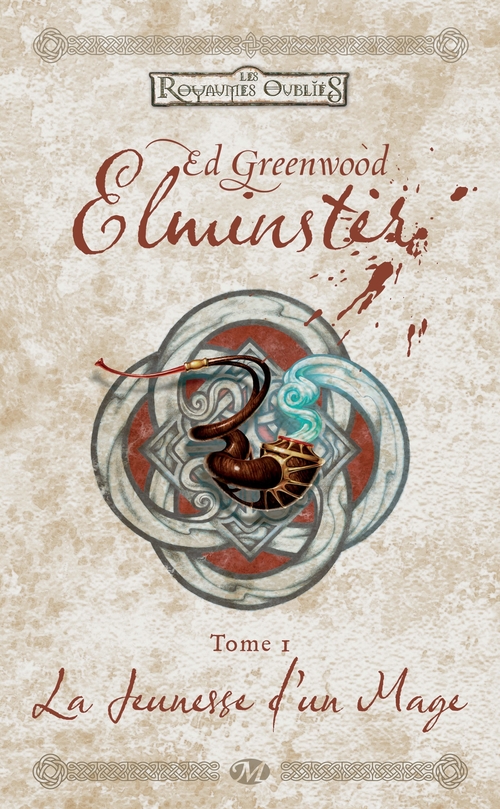 Couverture ebook de Elminster, T1 : La Jeunesse d'un mage, de Ed Greenwood