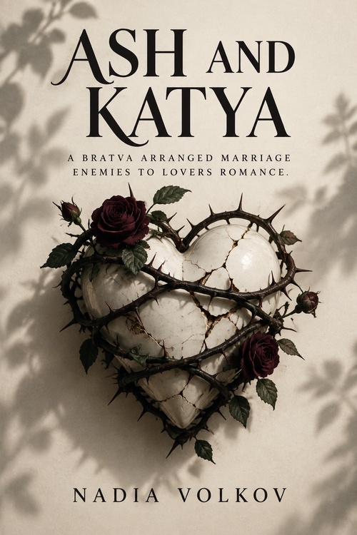 Couverture ebook de Ash and Katya, de Nadia Volkov
