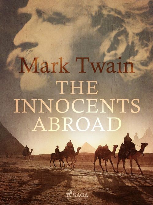 ebook cover of The Innocents Abroad, by Mark Twain