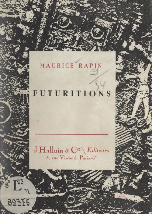 Couverture ebook de Futuritions, de Maurice Rapin
