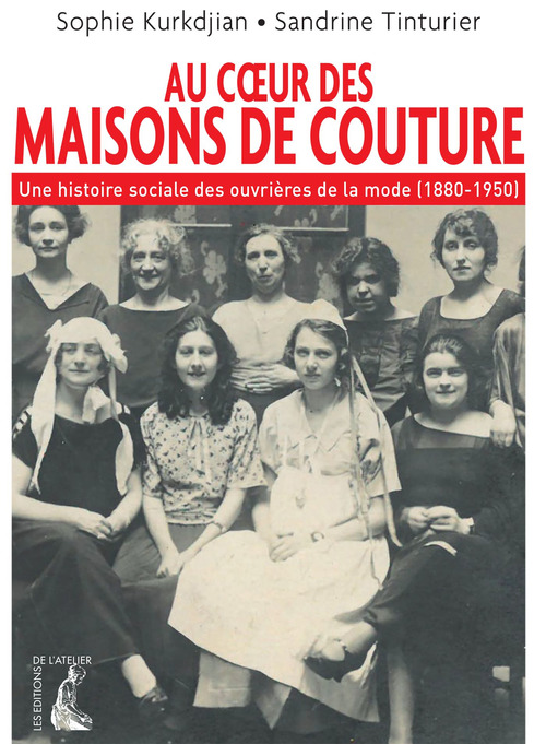 Couverture ebook de Au coeur des maisons de couture, de Sophie Kurkdjian, Sandrine Tinturier