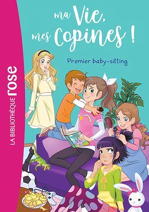 Couverture ebook de Ma vie, mes copines 17 - Premier baby-sitting, de Catherine Kalengula