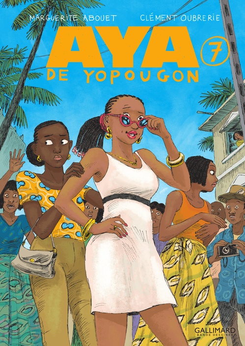 Couverture ebook de Aya de Yopougon (Tome 7), de Marguerite Abouet, Clément Oubrerie