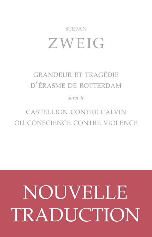 Couverture ebook de Grandeur et tragédie d´Érasme de Rotterdam, de Stefan Zweig